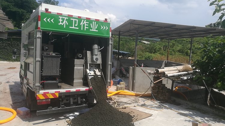 翁田镇污泥干湿分离技术