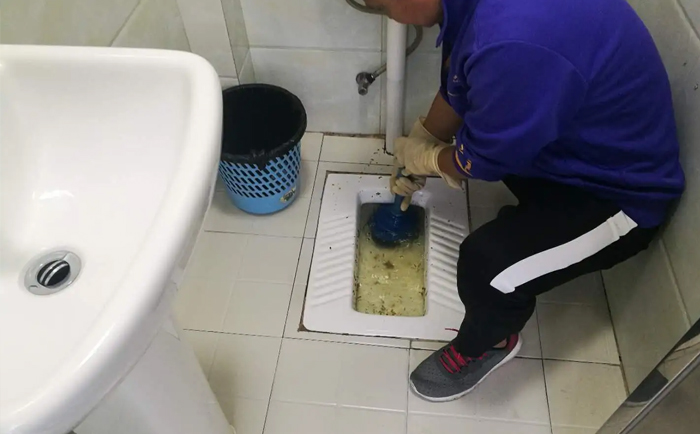 翁田镇疏通蹲坑